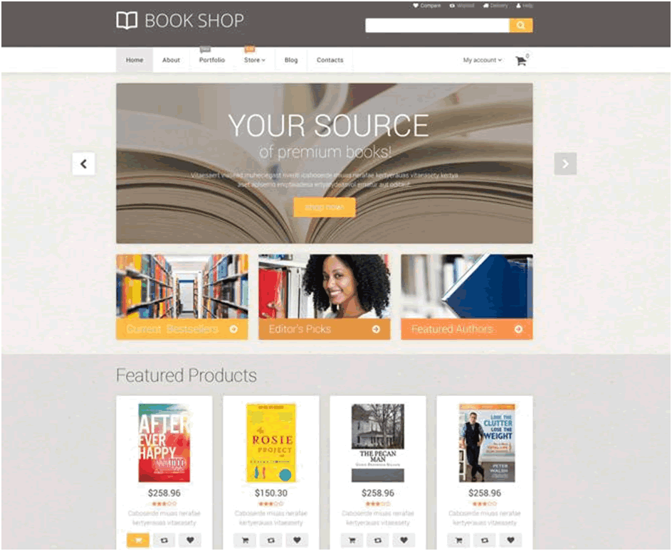 Book Store WooCommerce Theme