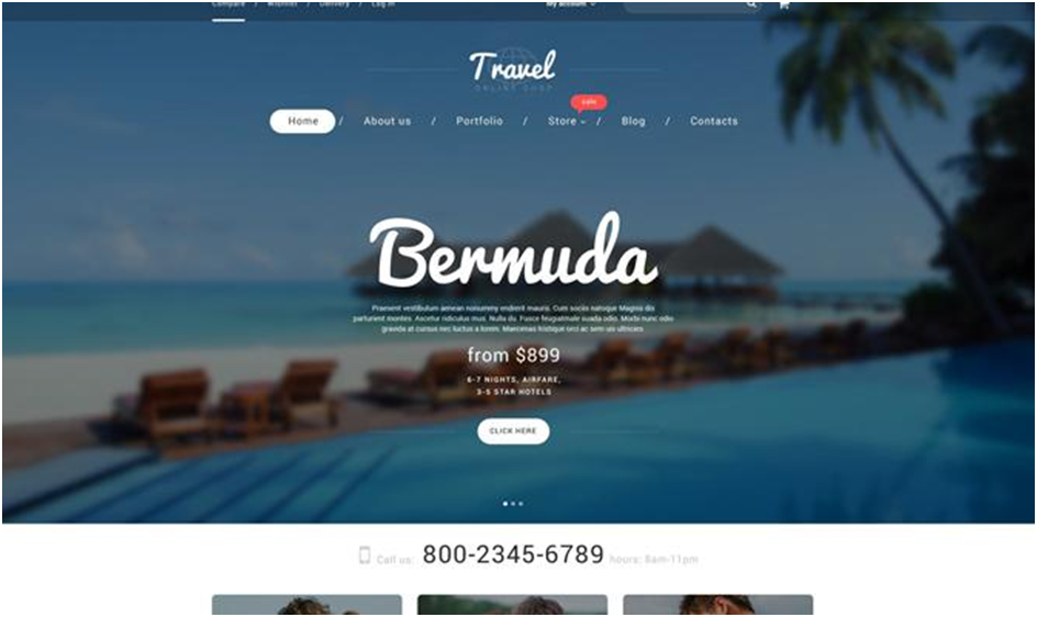Vacation Agency WooCommerce Theme