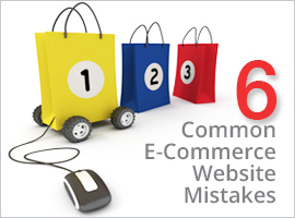 6 common e-commerce websites mistakes