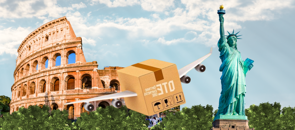 Shipping to Italy from the USA