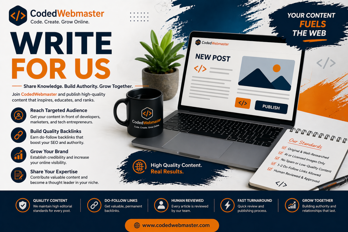 Write for CodedWebmaster today!